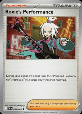 Roxie's Performance CRI ME04: Chaos Rising #081/086 Uncommon NM