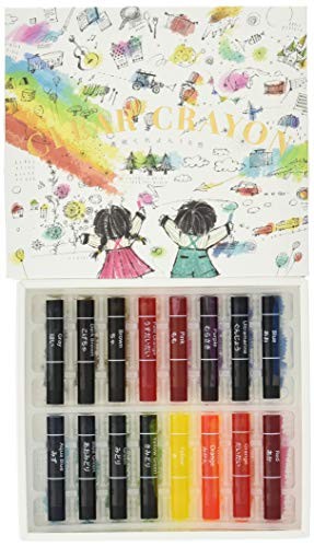 Kokuyo Transparent Crayons 16 Colors KE-AC28 from Japan New