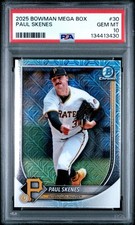 2025 Bowman Mega Box Paul Skenes PSA 10