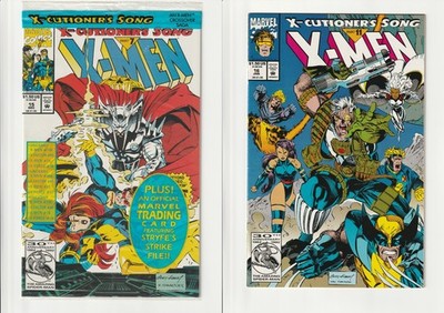 X-Men #15 & #16 (1992 93)   X-Cutioner's Song Pts. 7 & 11, Kubert