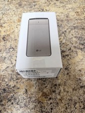 LG VN220 Exalt Verizon Unlocked 4G VoLTE Camera Flip Phone Silver. MINT Cond.