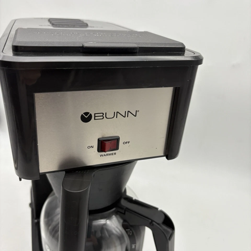 Bunn GRX-B 10 Cup Coffee Maker - Black Used Tested Working - Image 3 of 4