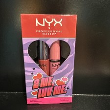 NYX 2 Me Luv Me Lip Gloss Duo Sorbae Toasted Marshmallow Valentine