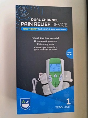 Rite Aid Dual Channel Pain Relief Device Tens Therapy - Pads Expire 09-30-2026