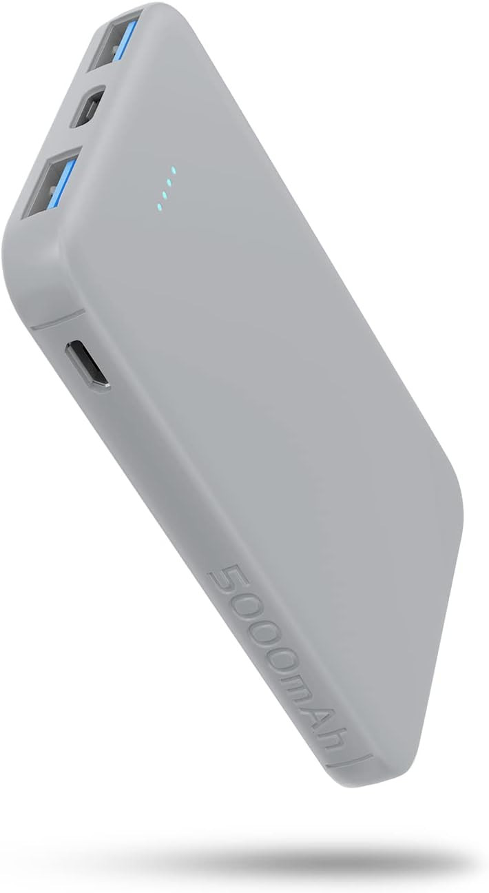 VANYUST S22 5000mAh Portable Power Bank in Grey