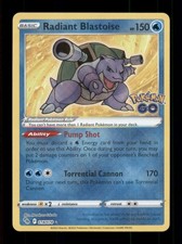 radiant blastoise pokemon go card price Amazon.com: Radiant Blastoise - 018/078 - Pokemon Go main image 0