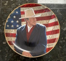 John Wayne Collectors Plate