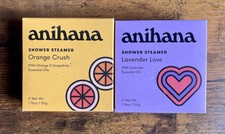 Anihana Shower Steamer Orange Crush And Lavender Love Essential Oils, 1.76oz
