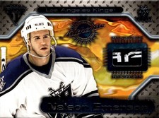 2000-01 Pacific Private Stock Titanium - Game-Used Gear Nelson Emerson Stick