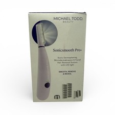 Michael Todd Beauty Sonicsmooth Pro 2-in-1 Sonic Dermaplaning Exfoliation OPENED