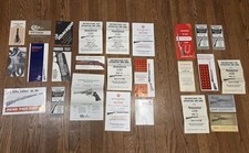 Lot Of Vintage Gun Firearm Manuals