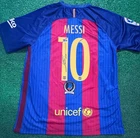 Lionel Messi Signed FC Barcelona Jersey Autographed Beckett COA Soccer Memorabil