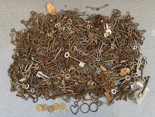 6.400kg Lot Of Vintage and antique Mortise Type Keys Big And Small