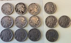 Buffalo Nickels Circulated Full Dates Set Of 13