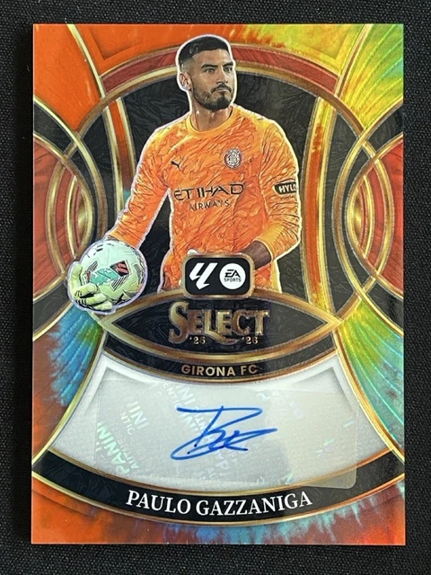 Paulo Gazzaniga 2025-26 Panini Select La Liga Signatures Tie-Dye Auto /25 #S-PG
