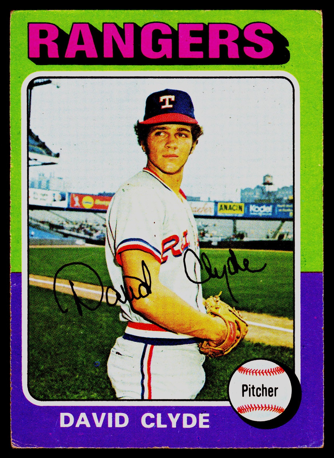 1975 Topps #12 David Clyde - POOR