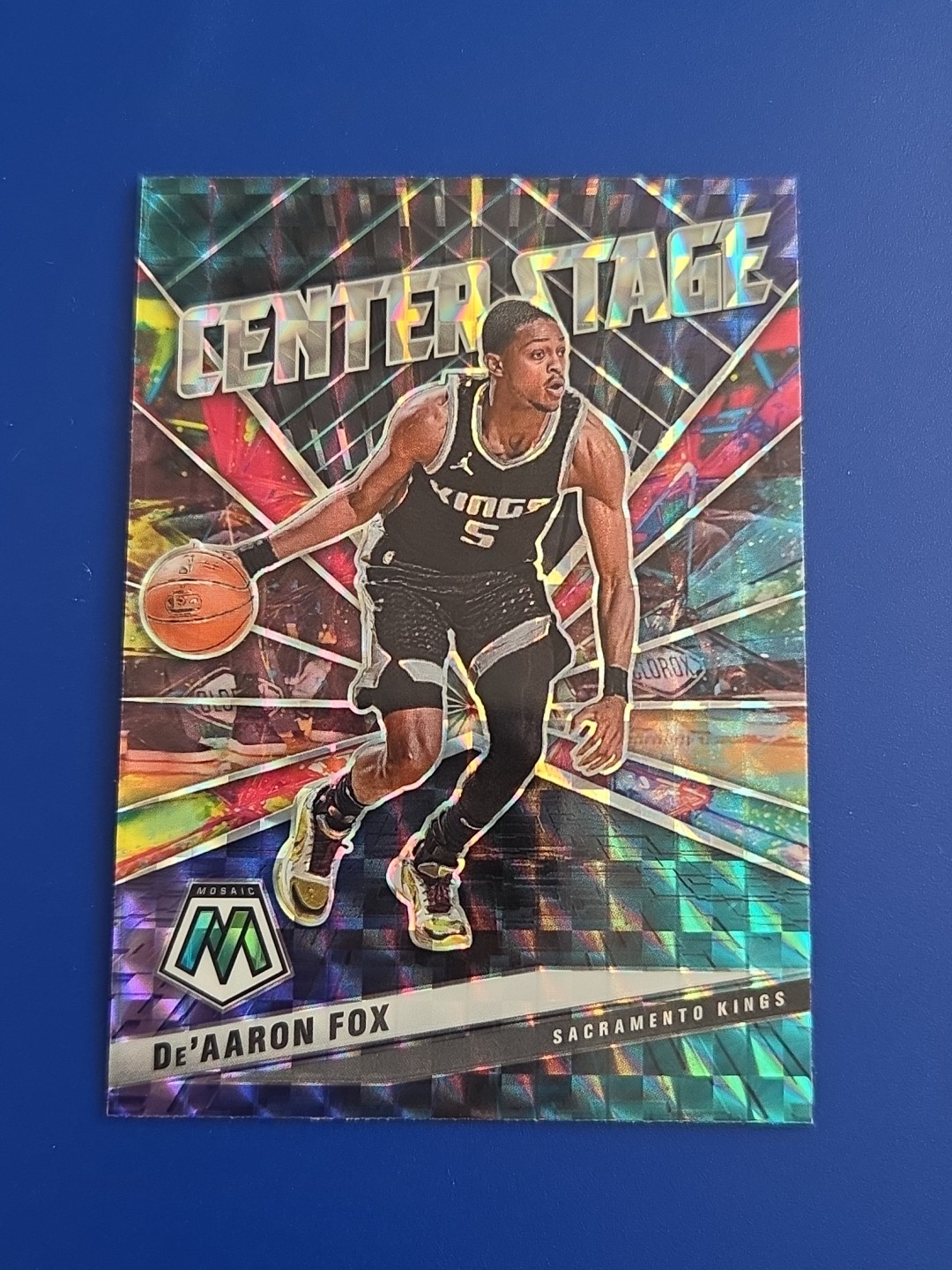 2020-21 Mosaic Center Stage De'Aaron Fox #28 Sacramento Kings