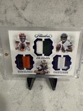 2018 Flawless Rookie RC Jersey Patch Sam Darnold Lamar Jackson Baker Mayfield /5