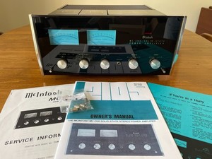 McIntosh MC 2105 STEREO POWER AMPLIFIER - SERVICED - WORKING