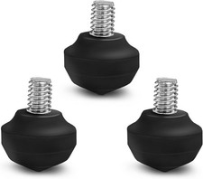Universal Tripod Rubber Foot Spike, Anti-Slip 3/8" Rubber Feet for Camera