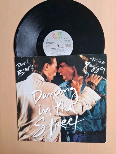 David Bowie & Mick Jagger. Dancing In The Street. 12"Single In VGC. 1985