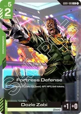 Fortress Defense (GD01-106) (NM) - Gundam Card Game - Newtype Rising (ENG)