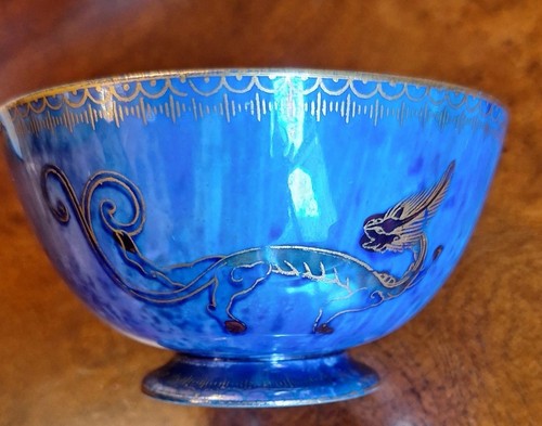 Wedgewood Daisy Mekeig-Jones Fairyland Lustre Dragon/Camel Bowl Fab Condition - Bild 4 von 5