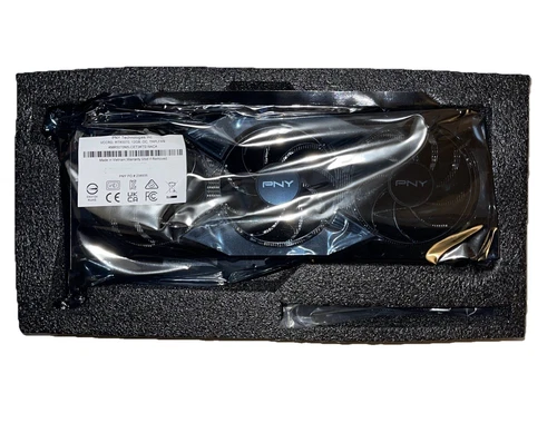 PNY NVIDIA GeForce RTX 5070 12GB OC GDDR7 PCI Express 5.0 Graphics Card No Box
