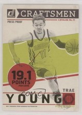 2019-20 Panini Donruss Craftsmen Press Proof Trae Young #6 g5i
