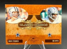 Roger Staubach / Bob Hayes 2007 Donruss Classics Combos #'d /1000 Cowboys #CC-13