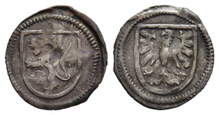 FITZ DIEPHOLZ RUDOLF VII PENNY FOURLING BILLON Casting 3.4 11mm 0.17g ±QQQ1607