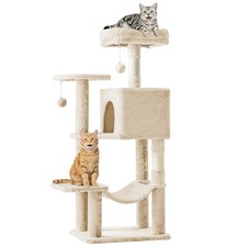New Best DUMOS Small 44 Inch Cat Tree Tower Climbing Tower with Natural Sisal