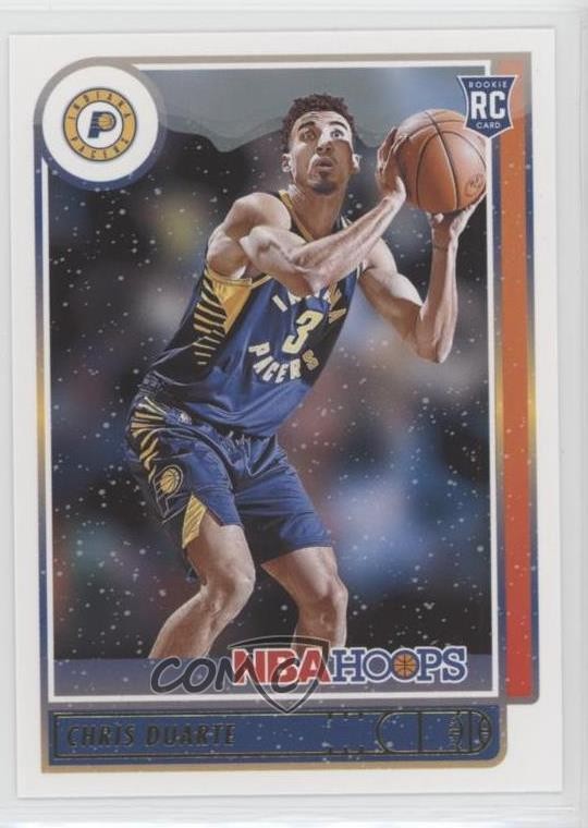 2021-22 Panini NBA Hoops Rookies Winter Chris Duarte #236 0o6v