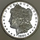 1880 O MORGAN DOLLAR! HUGE DMPL! RICH CAMEO$ MONSTER MIRRORS! MS+++++RARE #64334