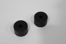 VW ATLAS CROSS SPORT CA1 Black Wheel Nut Bolt Cover Caps x2 3C0601173
