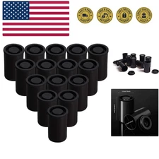 Film Canisters with Caps 35 mm Empty Camera Reel Storage Containers Case Plas...