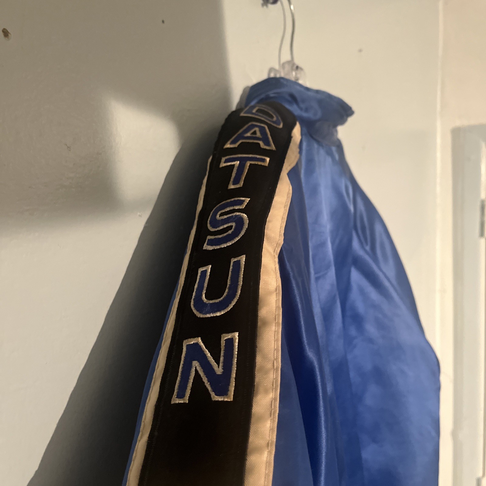 Vintage Datsun Satin Bomber Jacket w/ Liner 1970s-80s racing 510 240Z 260Z 280z