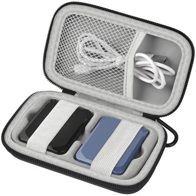 Portable SSD Case for Crucial X10 Pro/X10/X9 Pro/X9, External Hard Drive Carr...