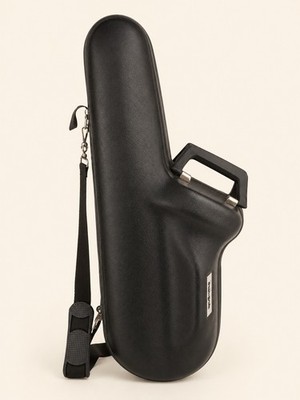 Barely Used Selmer Sax-Pak Alto Sax Case - Ray Hyman Black Hardshell Gig Case
