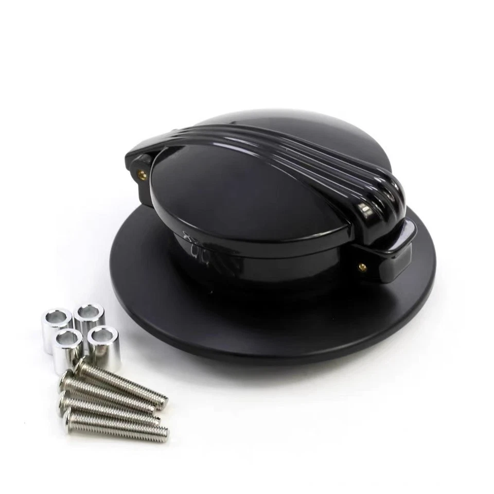 Cubierta de tapa del tanque de combustible de gasolina para motocicleta apta para BMW R NineT R Nine T R9T 2013-2019 Foto 4 de 4