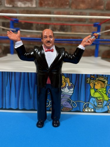 WWF LJN Mean Gene Okerlund Near Mint! Original Pai...