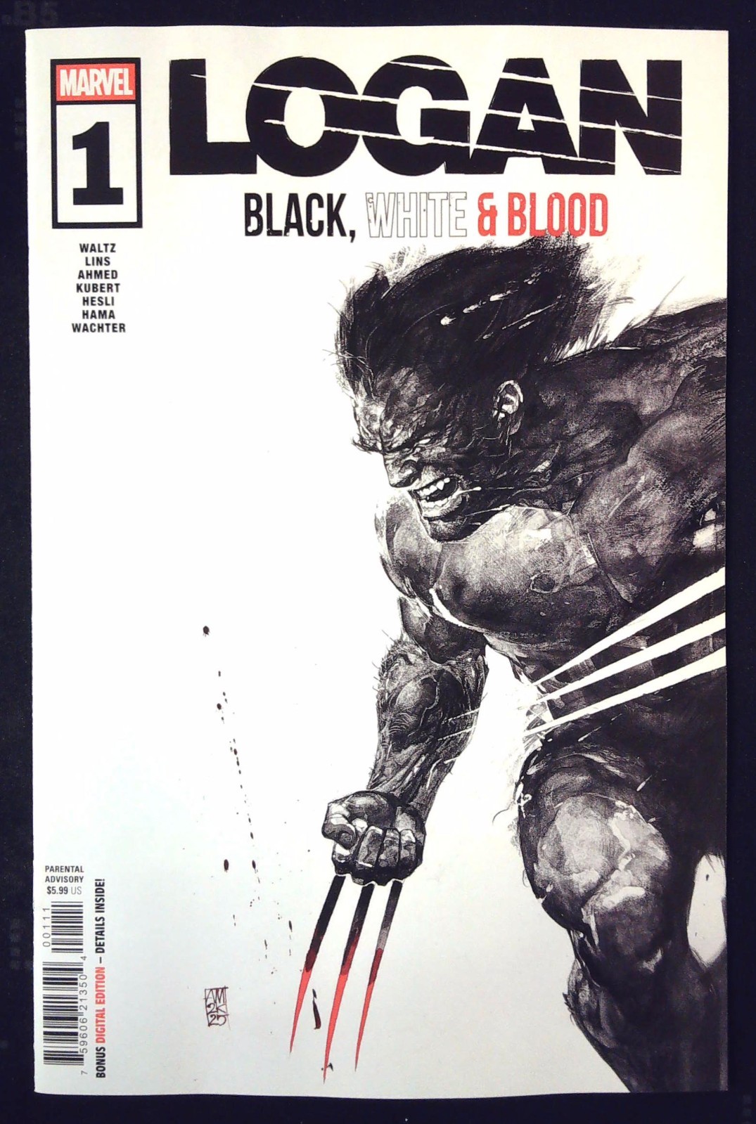 LOGAN: BLACK, WHITE & BLOOD (2026) #1 - New Bagged