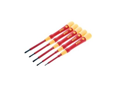 Wiha 32085 - 5 Piece Insulated PicoFinish Precision Screwdriver Set