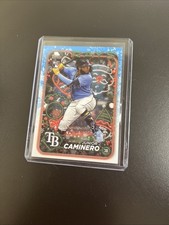 2024 Topps Holiday - Holiday Variation Junior Caminero #H25 (RC)