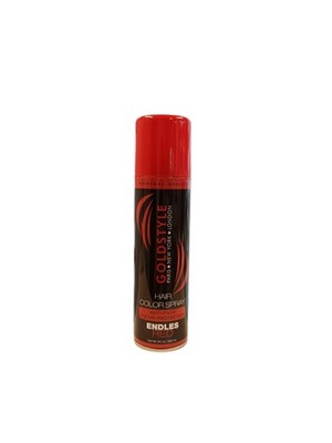 Gold Style Hair Spray - Temporary Hair Color - Red - 300 ml
