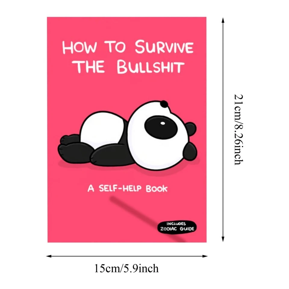 HOW TO SURVIVE THE BULLSHIT English Self Curing Life Knowledge Book For Beginner - image 3 of 4