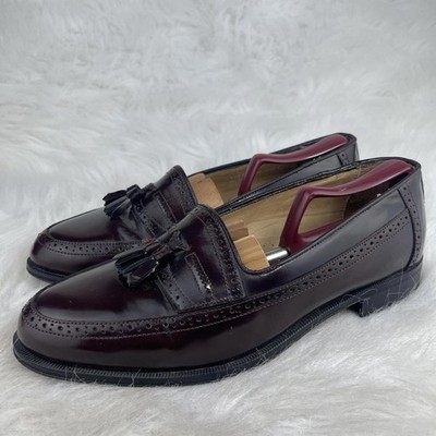 Vintage Stafford Mens Dress Shoes Comfort Loafers 9E  display picture 1