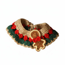 Cat Christmas Adjustable Knitted Scarf, Party Decoration