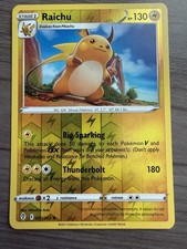 Pokémon TCG Raichu 50/203 Reverse Holo Raro Cieli in Evoluzione quasi nuovo