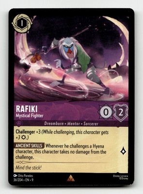 Rafiki - Mystical Fighter 36/204 Fabled